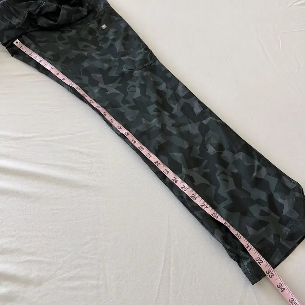 FIGS Mens L Technical Collection Cairo Camo Scrub Pants Cargo Freex Lined Zip Ex